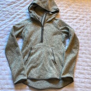 Gray Lululemon Pullover with Zipper